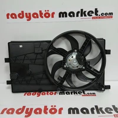 Fan Radyatör Fiat Fiorino 07 Nemo 07 Bipper 08 Klimalı Davlunbazlı 