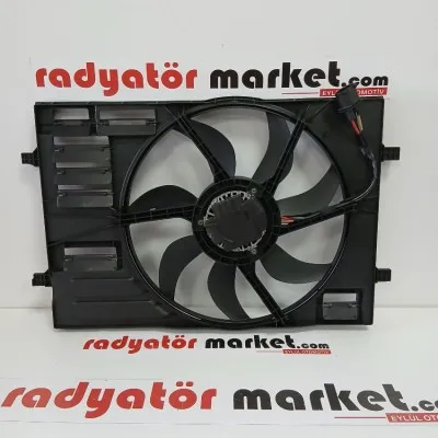 RRadyatör Fan Golf VII 12- Passat 14- Leon 12- Audi A3 12- 1.4 TSİ 1.6DTİ 2.0 DTİ Davlumbazlı  