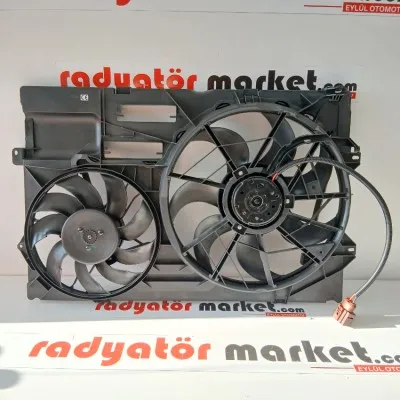 Fan Motor VW Transporter 03-10 Davlunbazlı Komple  
