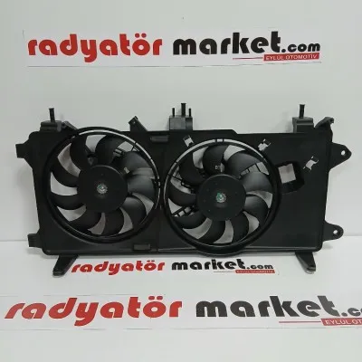 Fan Motoru Davlunbazlı Çift Motor Klimalı Fiat Doblo 1.3-19JTD 06 Euro IV