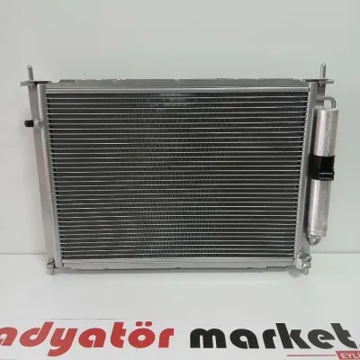 Klima Radyatörü Renault Clio III 05 Modus 04 Grandtour 08 (Radyatör+Kondanser)  